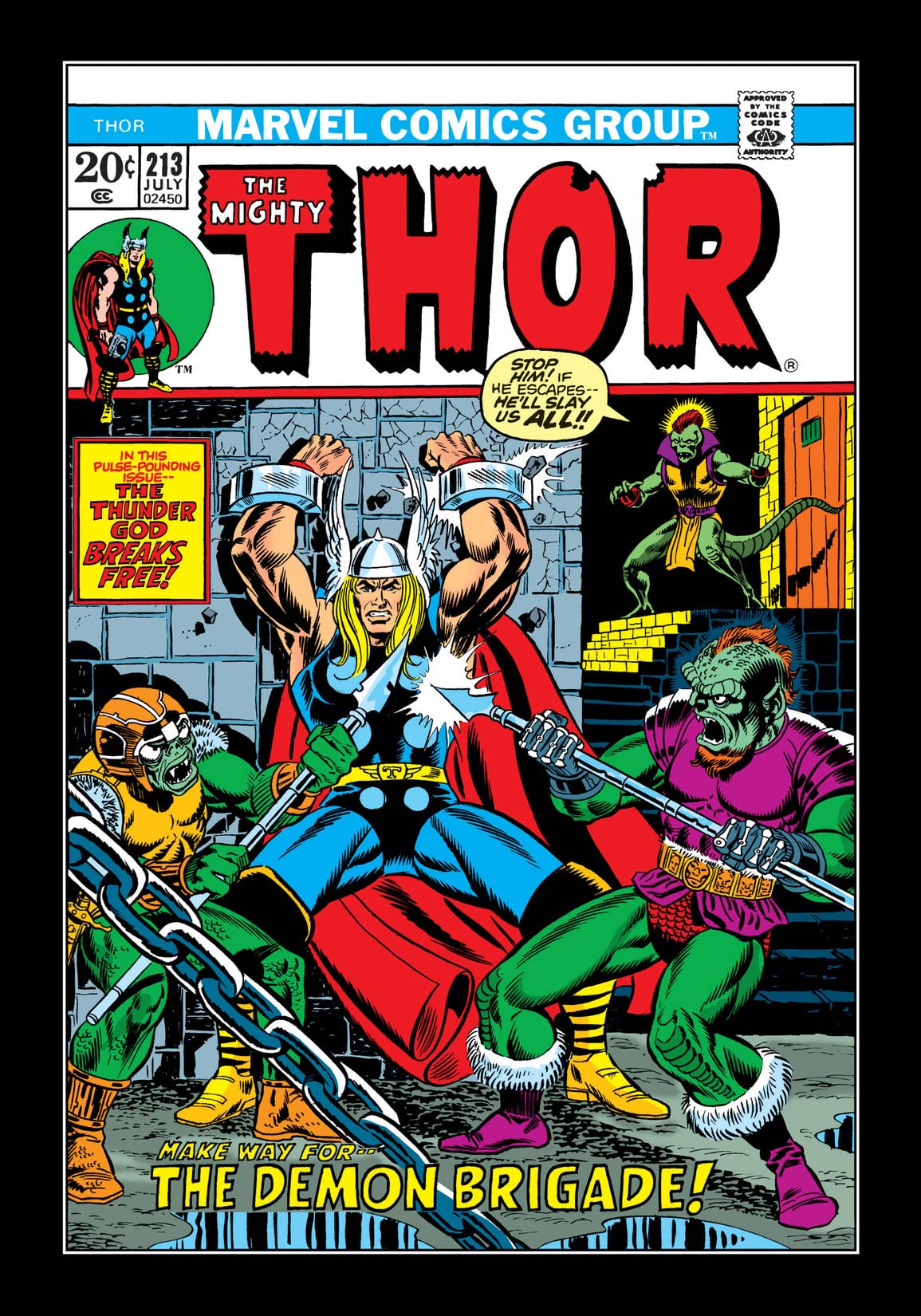 Thor #213 cover