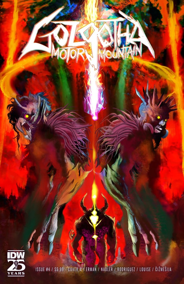 Golgotha Motor Mountain #4 cover