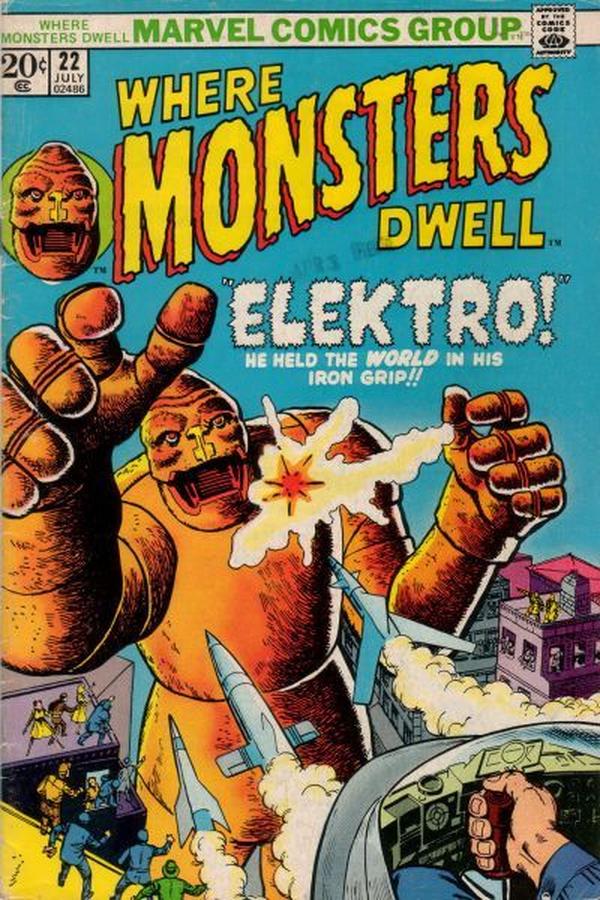 Where Monsters Dwell #22 cover