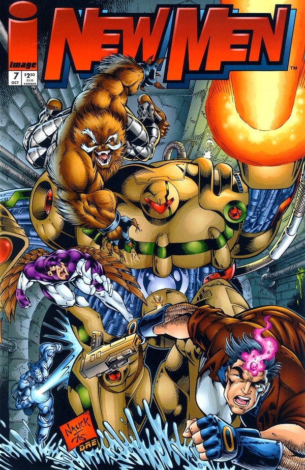 NewMen #7 cover