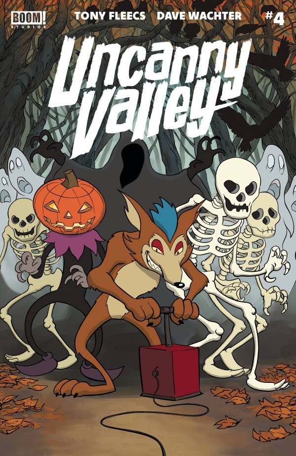 Uncanny Valley #4 cover