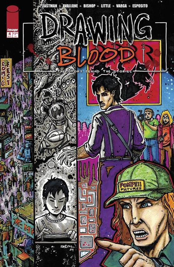 Drawing Blood #4 cover
