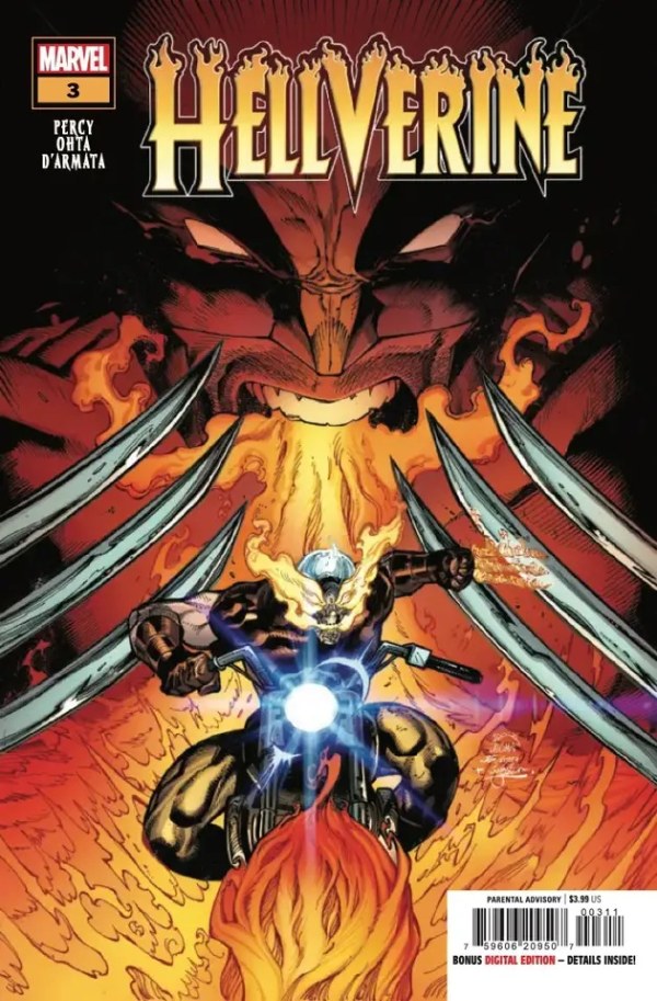 Hellverine #3 cover