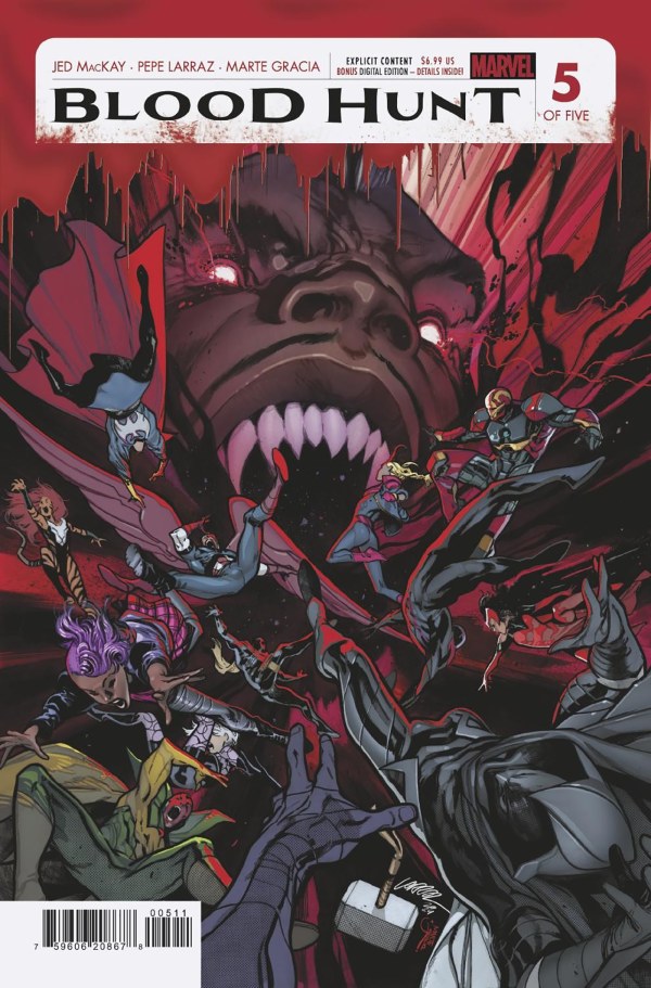 Blood Hunt: Red Band #5 cover