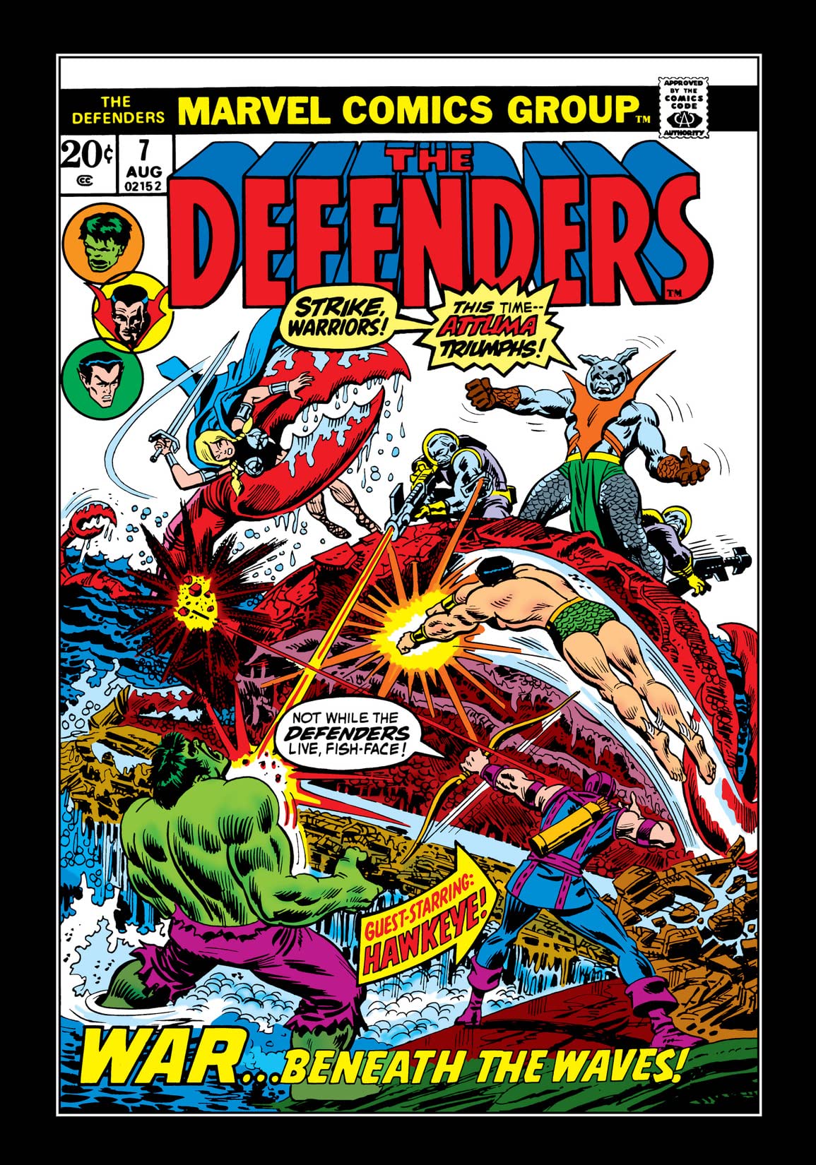 The Defenders #7 cover