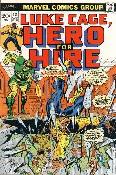 Hero for Hire #12 cover