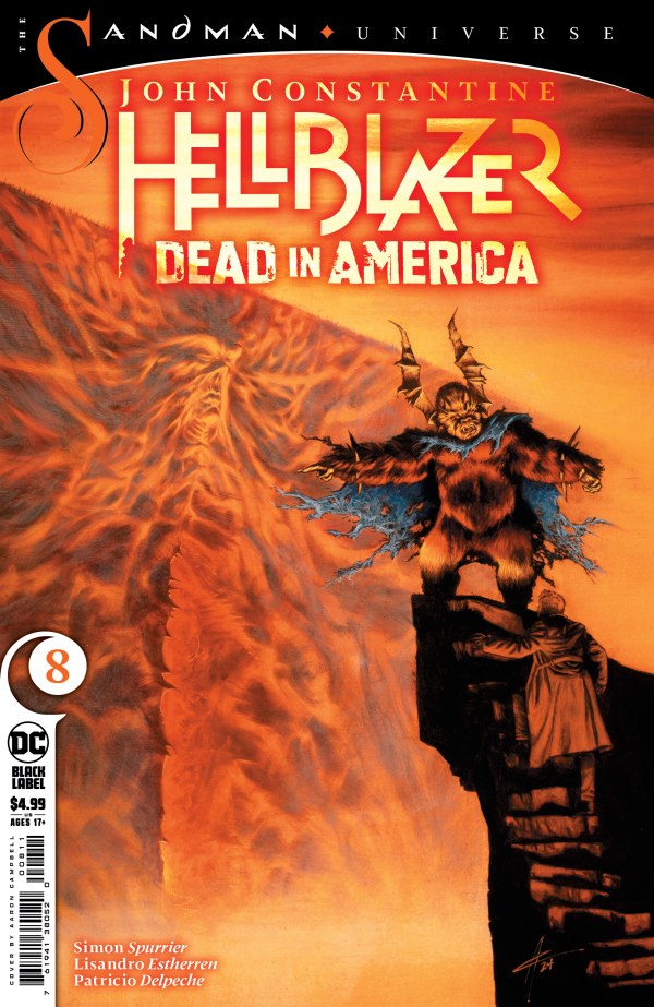 John Constantine, Hellblazer: Dead in America #8 cover