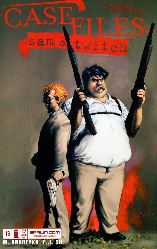 Case Files: Sam & Twitch #16 cover