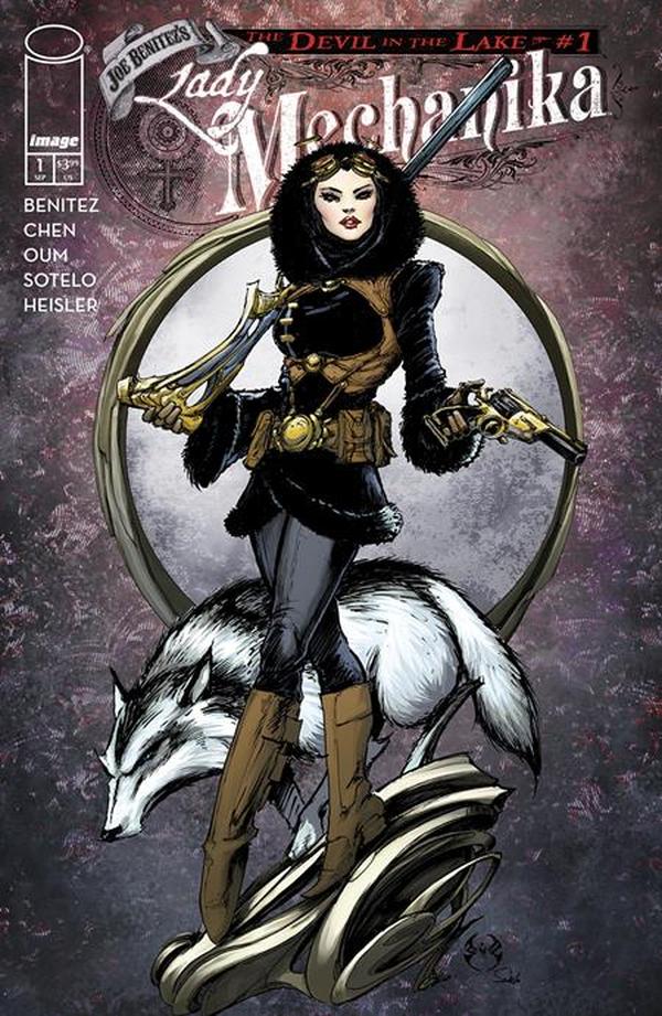 Lady Mechanika: The Devil in the Lake #1 cover