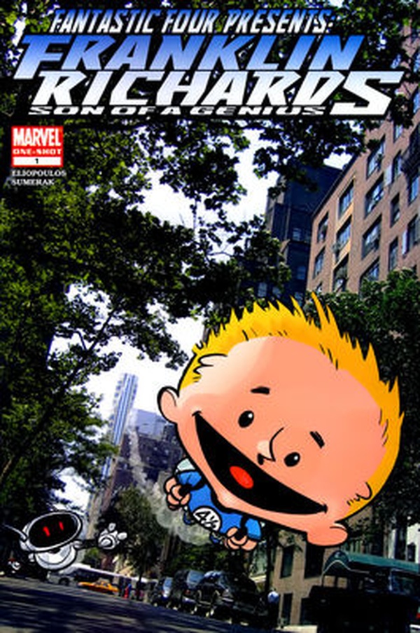 Fantastic Four Presents Franklin Richards #1 cover