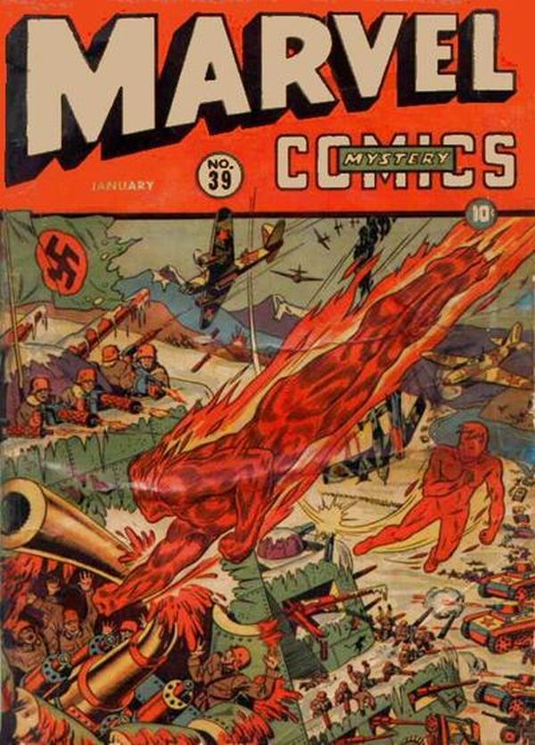 Marvel Mystery Comics #39 cover