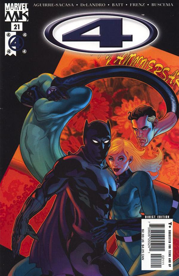 Marvel Knights 4 #21 cover