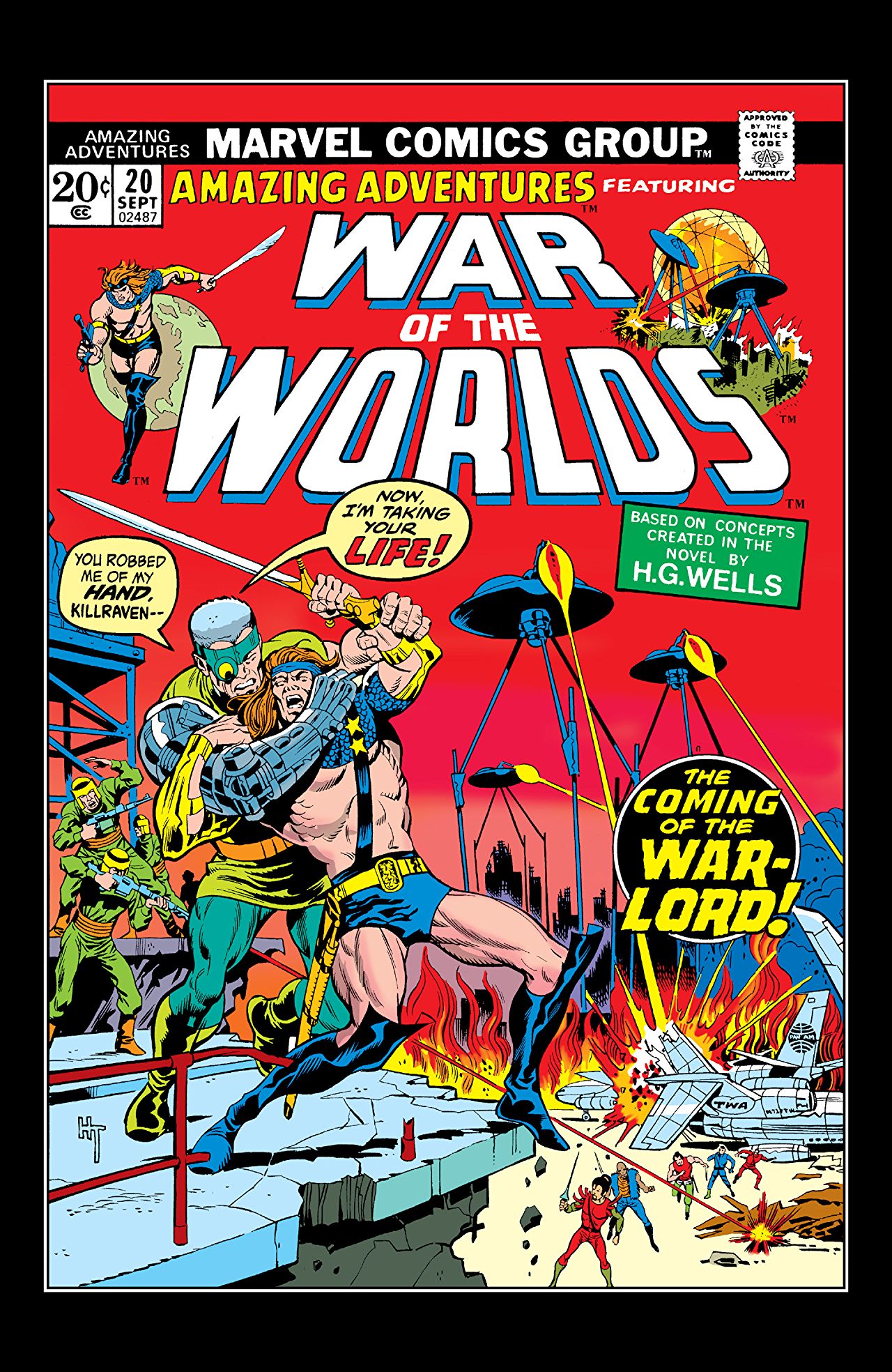 Amazing Adventures #20 cover