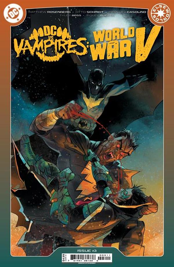 DC vs. Vampires: World War V #3 cover
