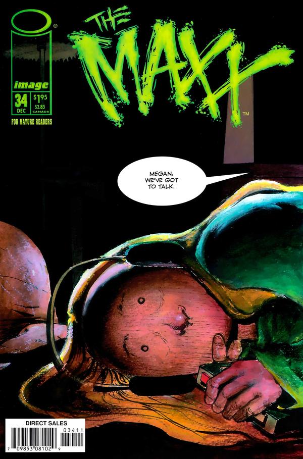 The Maxx #34 cover