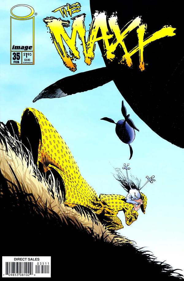 The Maxx #35 cover