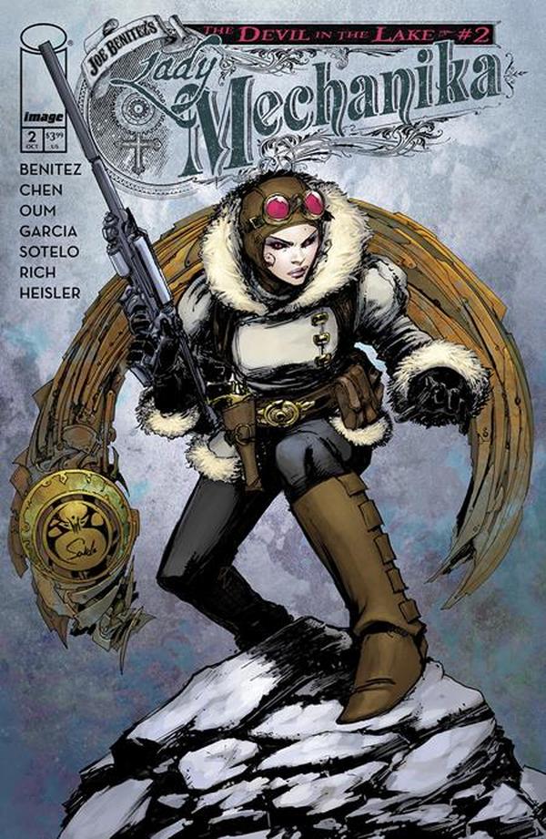 Lady Mechanika: The Devil in the Lake #2 cover