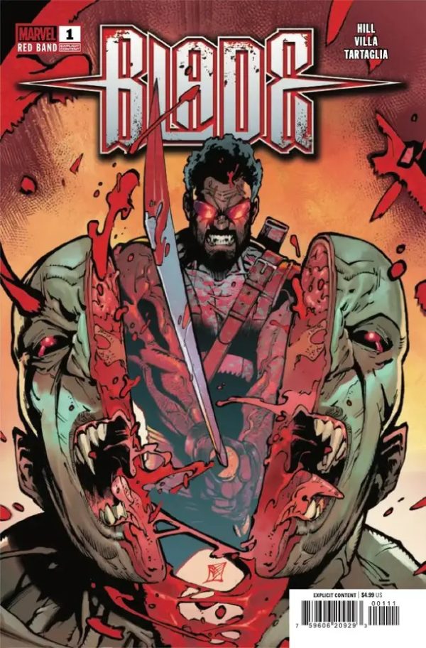 Blade: Red Band #1 cover