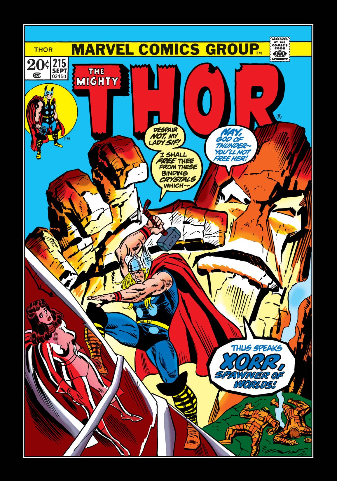 Thor #215 cover
