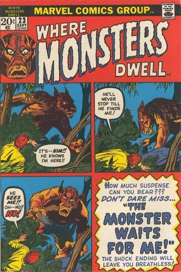 Where Monsters Dwell #23 cover