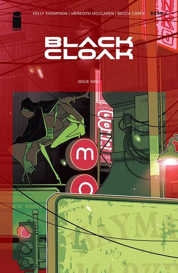 Black Cloak #9 cover
