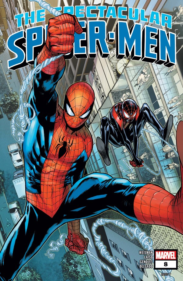 The Spectacular Spider-Men #8 cover