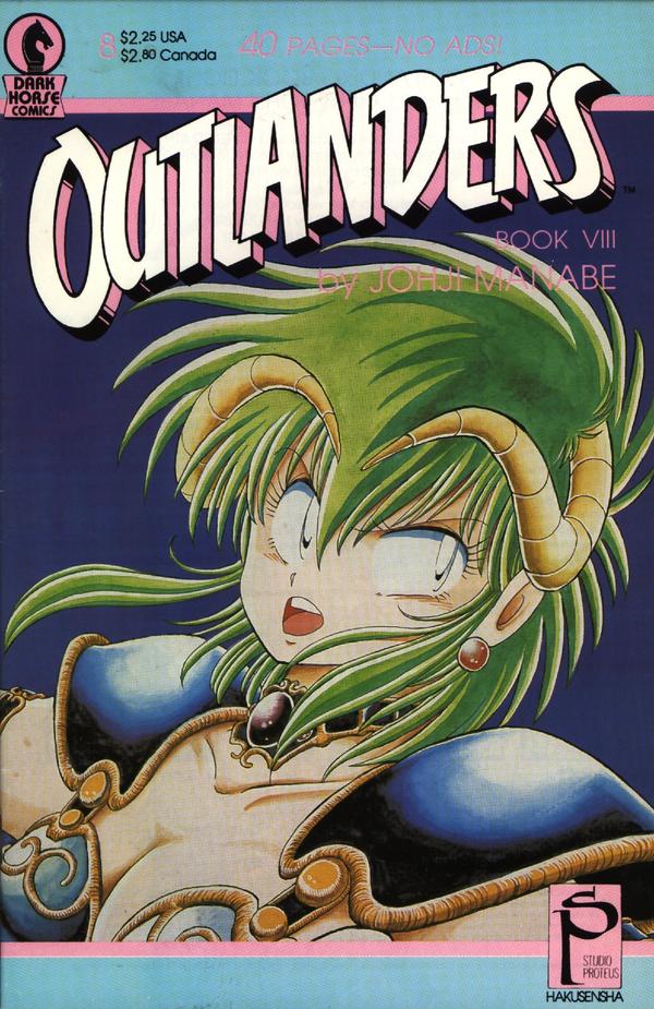 Outlanders #8 cover