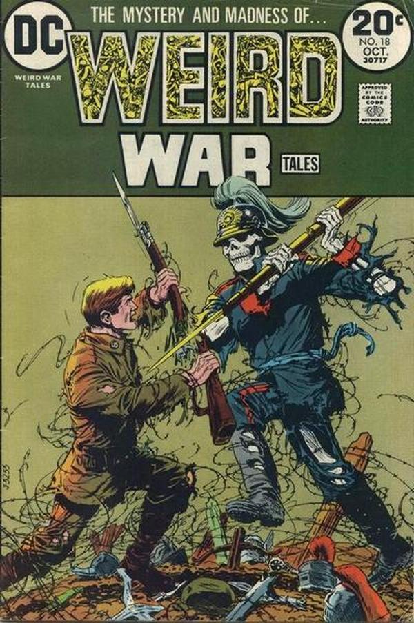Weird War Tales #18 cover