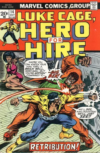 Hero for Hire #14 cover