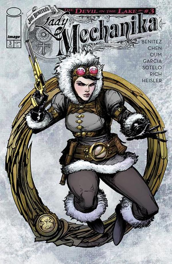 Lady Mechanika: The Devil in the Lake #3 cover