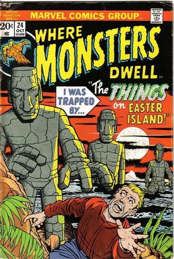 Where Monsters Dwell #24 cover