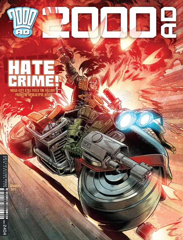 2000 AD #2404 cover