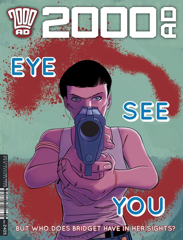 2000 AD #2405 cover