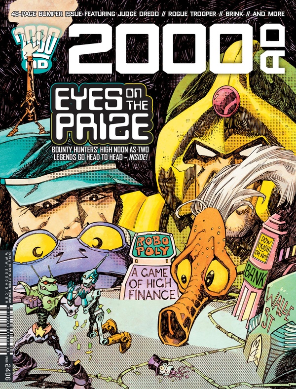 2000 AD #2406 cover
