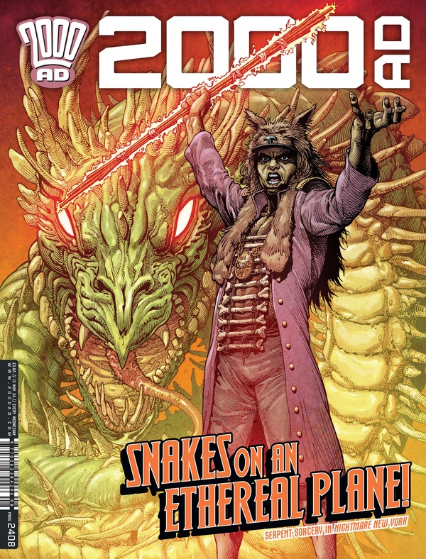2000 AD #2408 cover