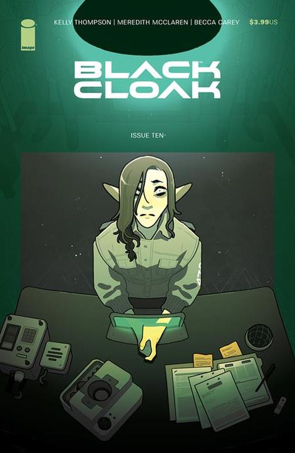 Black Cloak #10 cover