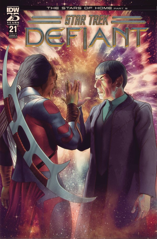 Star Trek: Defiant #21 cover