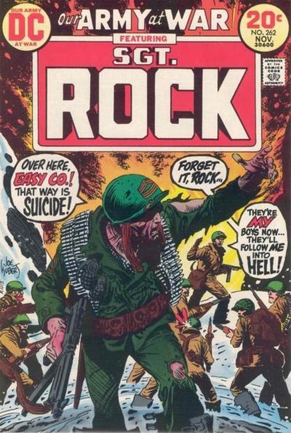 Our Army at War #262 cover