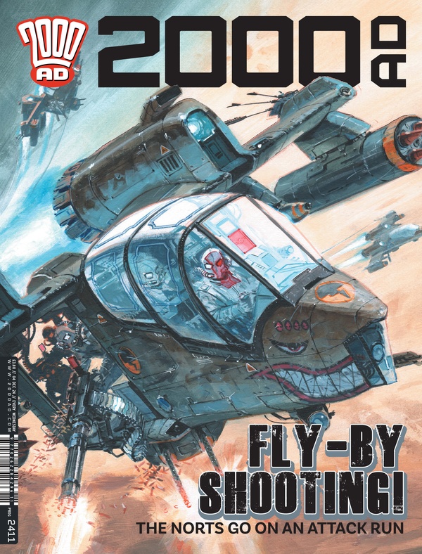 2000 AD #2411 cover