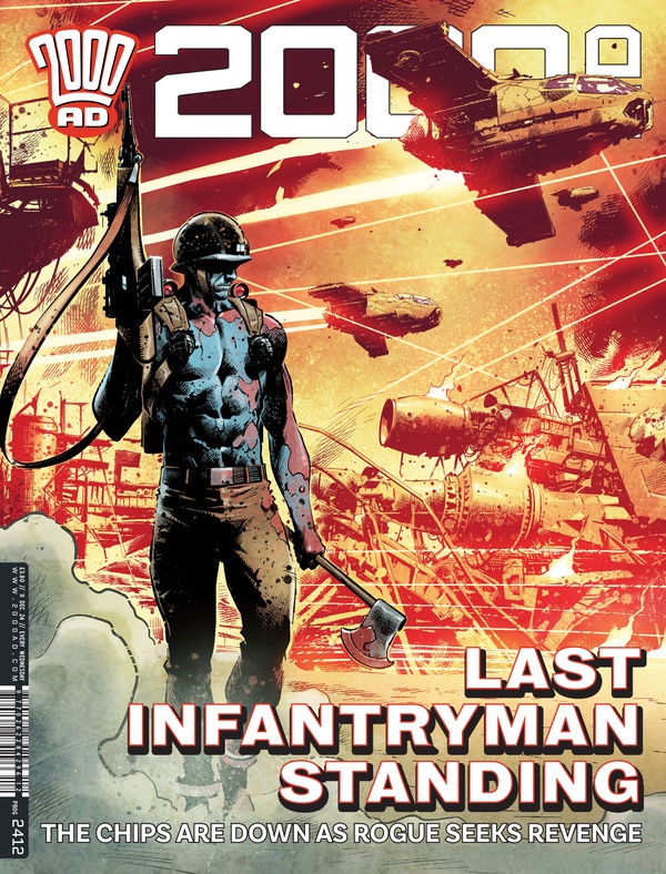 2000 AD #2412 cover