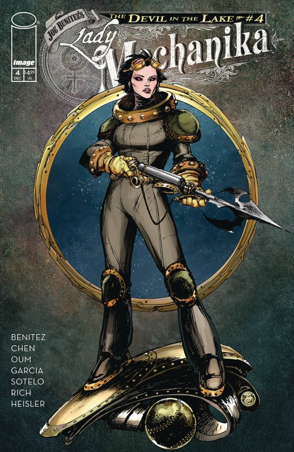 Lady Mechanika: The Devil in the Lake #4 cover