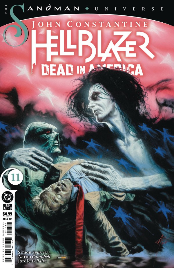 John Constantine, Hellblazer: Dead in America #11 cover