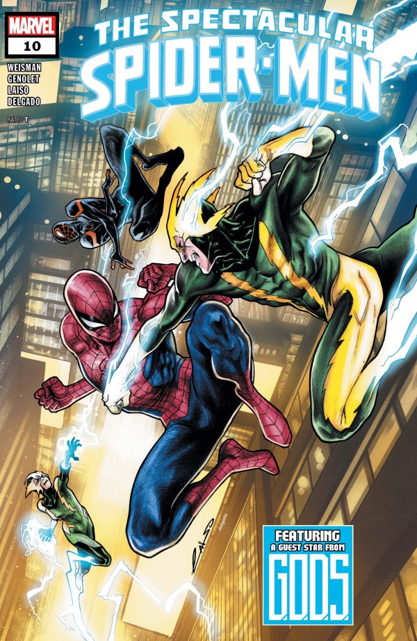 The Spectacular Spider-Men #10 cover