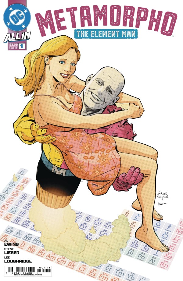 Metamorpho: The Element Man #1 cover