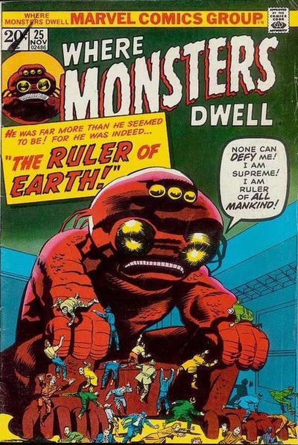 Where Monsters Dwell #25 cover