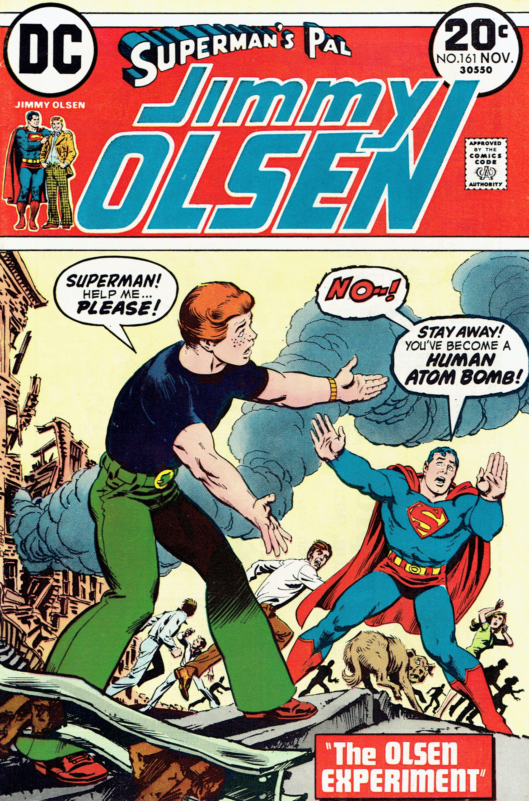 Superman's Pal, Jimmy Olsen #161 cover