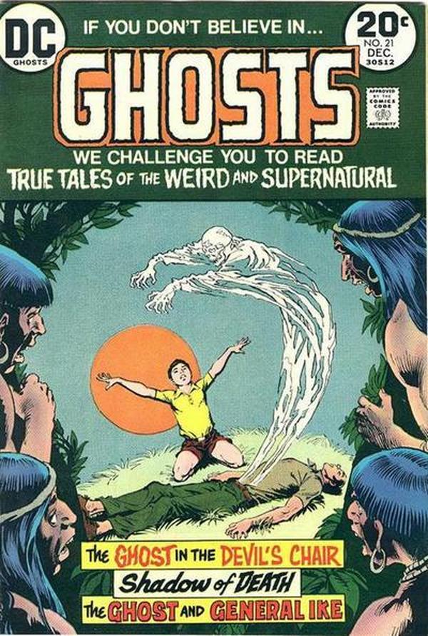 Ghosts #21 cover