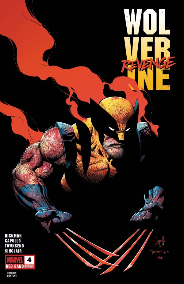 Wolverine: Revenge - Red Band #4 cover