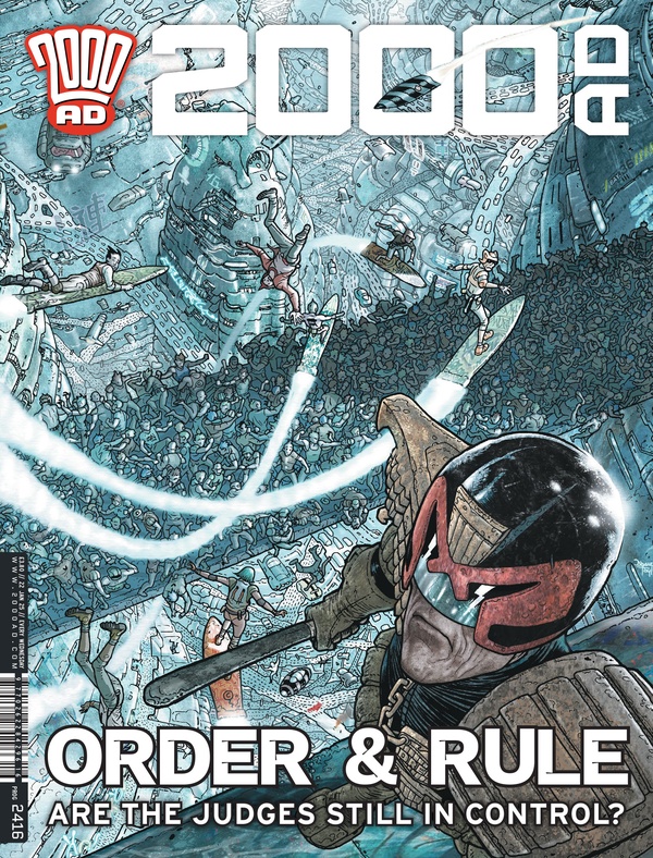 2000 AD #2416 cover