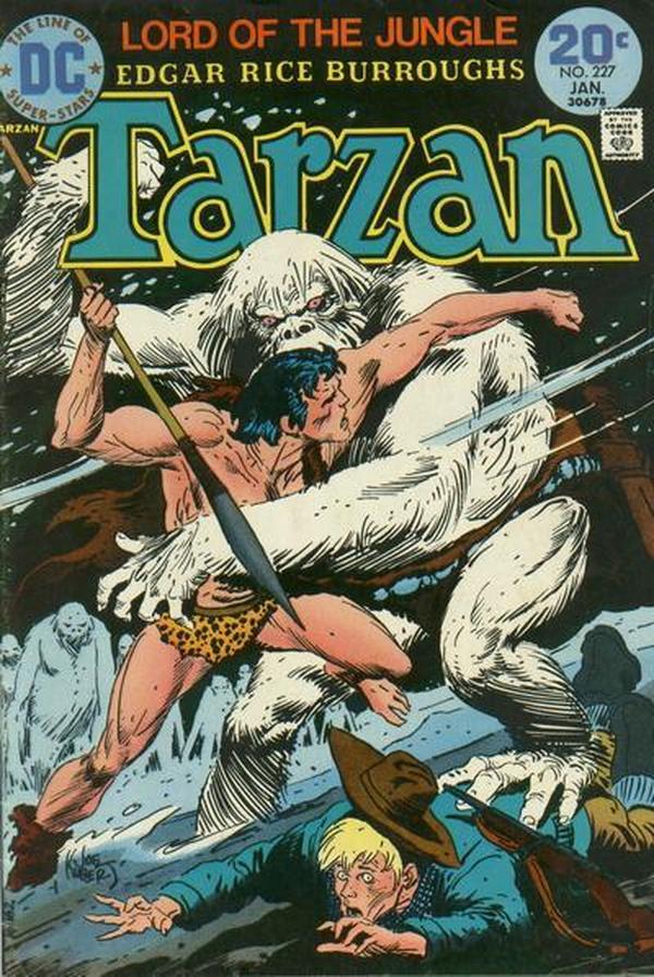 Tarzan #227 cover